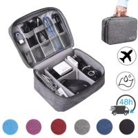 Travel Cable Bag Portable Universal Digital USB Cable SD Cards Organizer Cord Charger Wires Battery Cosmetic Zipper Storage Bag
