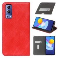 iTien TPU Protection Durable Flip Genuine Leather Cover Phone Case For Vivo V21e Y70t Y52 5G iQ0O Neo5 Lite Pouch Wallet Etui