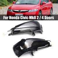 Dynamic LED Rearview Mirror Indicator Blinker Repeater Turn Signal Light For Honda Civic Mk8 Sedan FD1 FD2 FD3 for Civic 2D 4D