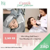 Hifu Lifting (Half Face) + Face Mesolipo (2 cc) Injection