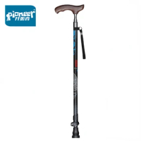 Pioneer Anti Shock Trekking Pole Ultralight Walking Sticks Adjustable Hiking Canes Telescopic Crutch for Nordic walking sticks