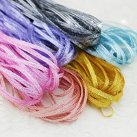 (40meters/roll)3mm Colorful Polyester Ribbon High Quality Christmas Packaging DIY Squares Ribbon for
