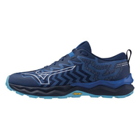 Mizuno Wave Daichi 8 Gtx [J1GJ245651] 男 越野跑鞋 運動 防水 緩衝 藍 黑