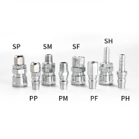 Pneumatic Fitting Quick Coupler Connector C Type Air Compressor Accessories SP20 PP20 PM20 SH20 PH20