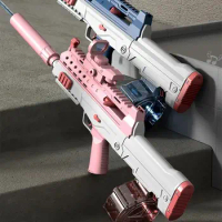 M416 M1911 Uzi Water Gun Electric Pistol Shooting Game Toys Cannon Summer Outdoor Waters Fights Beach Children's Toy Boys Gifts