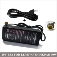 New 20V 4.5A 90W AC Adapter Power Charger Universal Laptop Adapter+Cord For IBM Lenovo ThinkPad T60 T61 X60 T400