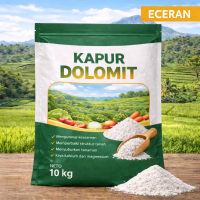 Kapur Dolomit 10kg Pupuk Tanah Asam Super Hemat untuk Pertanian