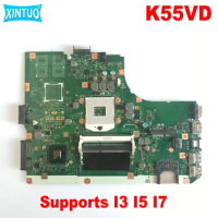 K55VD Mainboard for ASUS K55VD A55V K55A laptop motherboard UMA supports I3 I5 I7 DDR3 100% tested working