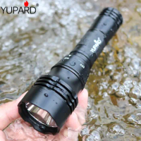 YUPARD bright Underwater Diving Flashlight Torch Light Lamp Waterproof super T6 XM- L2 LED For 1x18650 rechargeable battery