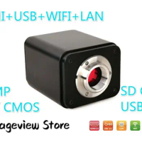 X5CAM4K8MPB 4K 8MP 60fps with Sony IMX585 1/1.2inch Sensor HDMI+USB+WIFI+LAN Function Microscope C-mount eyepiece HDMI camera HD