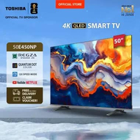 [4K QLED] [KHUSUS ONLINE] Toshiba TV 50" 4K UHD Smart TV - QLED Dolby Vision Atmos VRR ALLM Netflix 