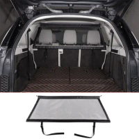 For Land Rover Discovery 5 LR5 2017-22 Car Modeling Trunk Safety Isolation Protective Netting Pet Fence Netting Car Accessories