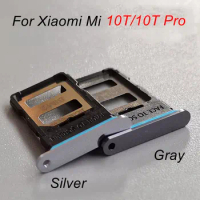 For Xiaomi Mi 10T Pro SIM Card Trays SIM Slot Holder Socket Adapter Replacement M2007J3SY M2007J3SG M2007J3SP M2007J17C
