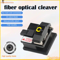 Optical Fiber Cleaver Light Speed Fiber Cleaver Little Black Knife Optical Fiber Cable Cutting Knife FTTH Fiber Optic Tools