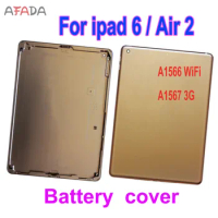 Rear Housing Protective Back Cover Case For Ipad 6 A1566 A1567 WIFI Version Battery Back Cover Housing For Apple iPad6 Air