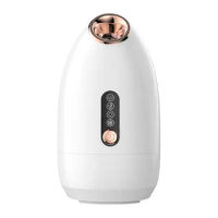 Nano Ionic Hot Mist Facial Humidifier Home Sauna Spa Sprayer Moisturizing vaporizador facial profesional digital face steamer