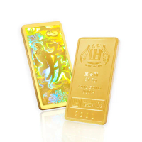 【煌隆】限量版幻彩猴年1兩黃金金條(金重37.5公克)