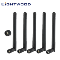Eightwood 5PCS Omni GSM GPRS EDGE CDMA Antenna Aerial SMA Male for D-Link AT&amp;T Netgear Broadband Linksys Cisco Wireless Router