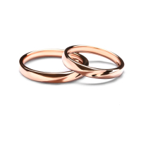 Lino and sons - Cincin Emas Wedding Ring (Lincoln Couple Gold Ring)
