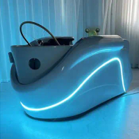 Full body electric intelligent massage shampoo bed automatic water circulation hair therapy integrated bed hair salon hair salon