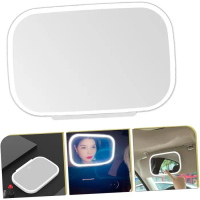 PROMO!! Cermin Rias LED 5w Layar Sentuh Tambahan Jepit Sun Visor Sunvisor Sunshade Makeup Kaca Mobil