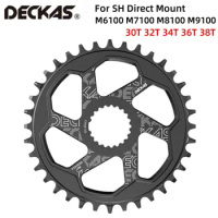 Deckas 12 speed Direct Mount Chain ring Round 30T 32T 34T 36T 38T Narrow Wide Chainwheel For M9100 M8100 M7100 M6100 Crank