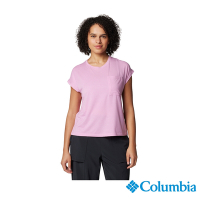 Columbia哥倫比亞 女款- Boundless Trek快排短袖上衣-粉紅  UAR71490PK/IS