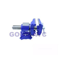 5Inch MULTI-PURPOSE BENCH VISE Swivel Base Clamp Jaw Work Bench Vise Clamp Milling Metalworking Vise Tools