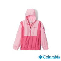 Columbia哥倫比亞 童款-UPF40防曬外套-桃紅 USG31430FC / S23