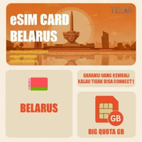 Tec eSIM Belarus Internet Big Quota 3GB/15D