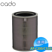 cado 空氣清淨機濾網 FL-C320 適用：AP-C200/C320i