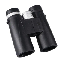 10x42 Metal Handwheel Binoculars, Wide-angle Large Eyepiece Binoculars Professional Spotting Scope Telescope Eyepiece