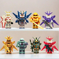 2026 New Gundam Mecha Mobile Suit Building Block Figure Model Compatible with Lego Wings Children's 