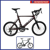 Minivelo - Sepeda Tern Surge 20 47 Hitam Merah