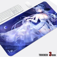 Anime Mouse Pad Gamer Offi Desk Mat Azur Lane Illustrious SSS