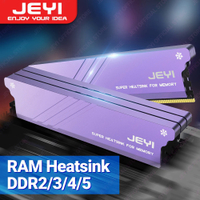 JEYI Memory RAM Heatsink With Thermal Pads, Desktop RAM Cooler DDR Radiation Dissipate for PC DIY DDR2 DDR3 DDR4 DDR5