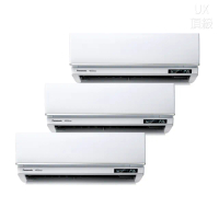 【Panasonic 國際牌】一對三UX變頻冷暖分離式冷氣空調(CU-3J83FHA2/CS-UX22BA2+CS-UX28BA2+CS-UX50BA2)