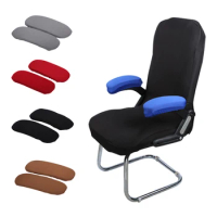 2Pcs New Slip Proof Chair Armrest Pads Elbow Pillow Forearm Pressure Relief Arm Rest Cover For Home Or Office Chairs Wheelchair