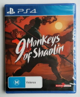美琪PS4 少林九武猴 9 Monkeys of Shaolin 中文英文 武俠動作遊戲