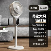 家用迴圈扇大風力立式搖頭可定時電風扇遙控扇戶外落地扇