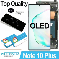 New Tested OLED Display For for SAMSUNG Note 10 Plus LCD Touch Screen Repair Part For SAMSUNG Note10+ Display