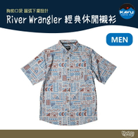 KAVU River Wrangler 男款 經典休閒襯衫 街邊藝術 K5093【野外營】襯衫 有機棉