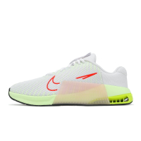 Nike 訓練鞋 Wmns Metcon 9 女鞋 白 紅 螢光綠 穩定 緩衝 多功能 運動鞋 DZ2537-101