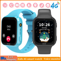 Xiaomi 4G Kids Smart Watch Video SOS Call Sound Monitor Location Call Back Children Smartwatch Student School Gift for Boy Girl