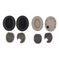 1Pair Replacement Foam Ear Pads Cushion Cover for Sony WH-1000XM4 Headphone Earmuff Headset Sleeve