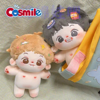 Cosmile Star Wang Yibo Xiao Zhan Handmade 20cm Plush Doll Toy Fat Body Cosplay Cute Gift C