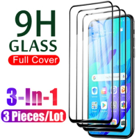 3 Pcs Full Cover Tempered Glass For Huawei Nova 5T Screen Protector On Nova 5 T Nova5 T Nova5t YAL-L21 L61 L71 Protective Film
