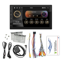 1set 7" Car Multimedia Player Android 11 2DIN Flat Screen For Nissan Hyundai Kia Toyota Honda Auto Electronics Accessories