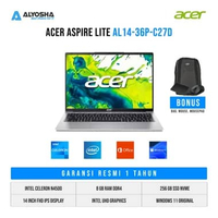 ACER Aspire Lite AL14 36P C27D C7GE C22J Intel N4500/8GB/256GB SSD/14" FHD IPS/W11 C22J - ROSE SAKUR
