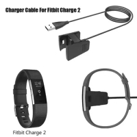 Replaceable USB Charger For Fitbit Charge 2 Smartwatch Bracelet Charging usb Cable for Fitbit Charge2 Wristband Dock Adapter